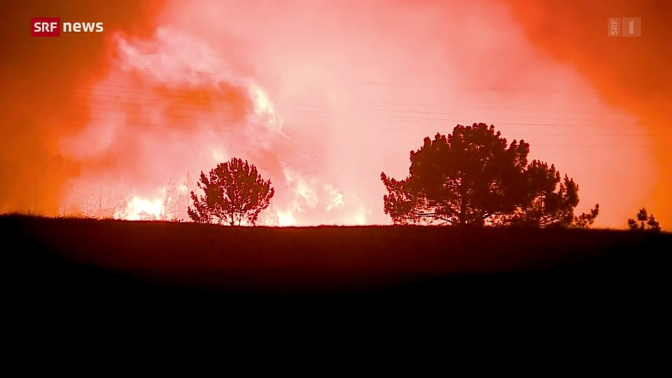 Portugal kämpft gegen die Flammen