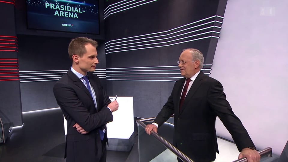 «Präsidial-Arena»: Bundespräsident verbreitet Zuversicht
