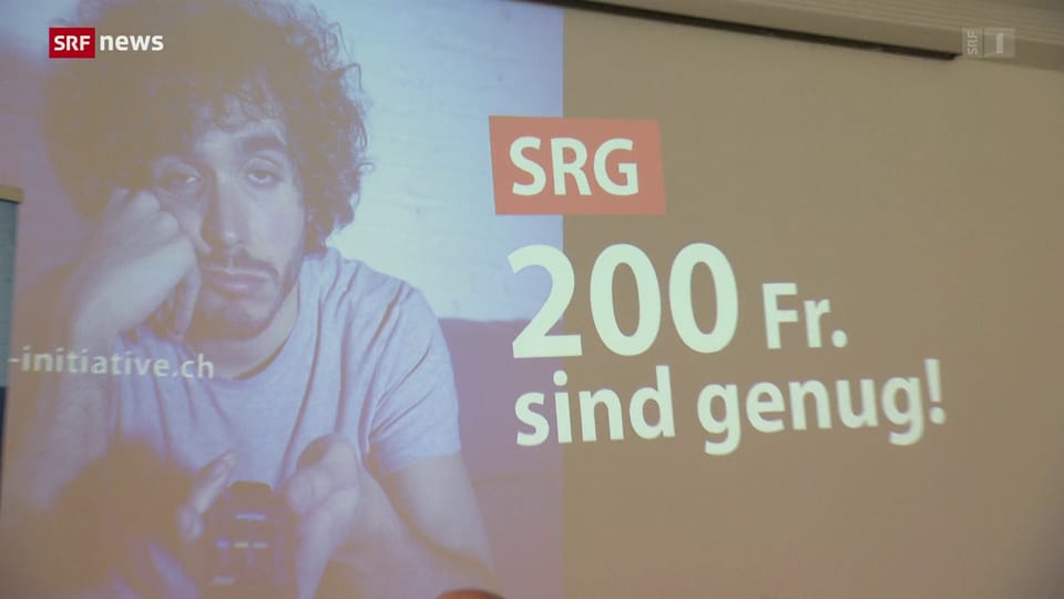 Archiv: SRG-Kritiker wollen Gebühren auf 200 Franken senken