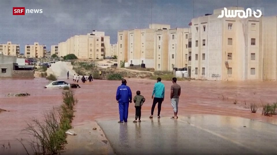 Libyen: Kräftiger Regen führt zu schweren Überschwemmungen