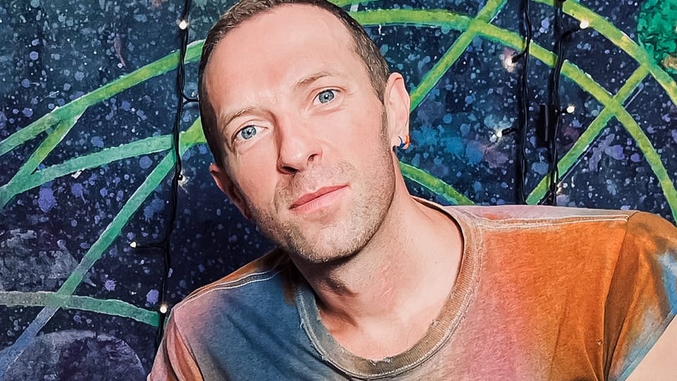 Coldplay-Frontmann Chris Martin im Video-Interview im Letzigrund