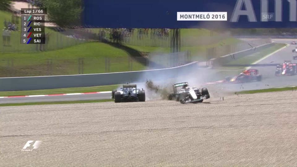Die leidigen Rencontres der Mercedes-Piloten