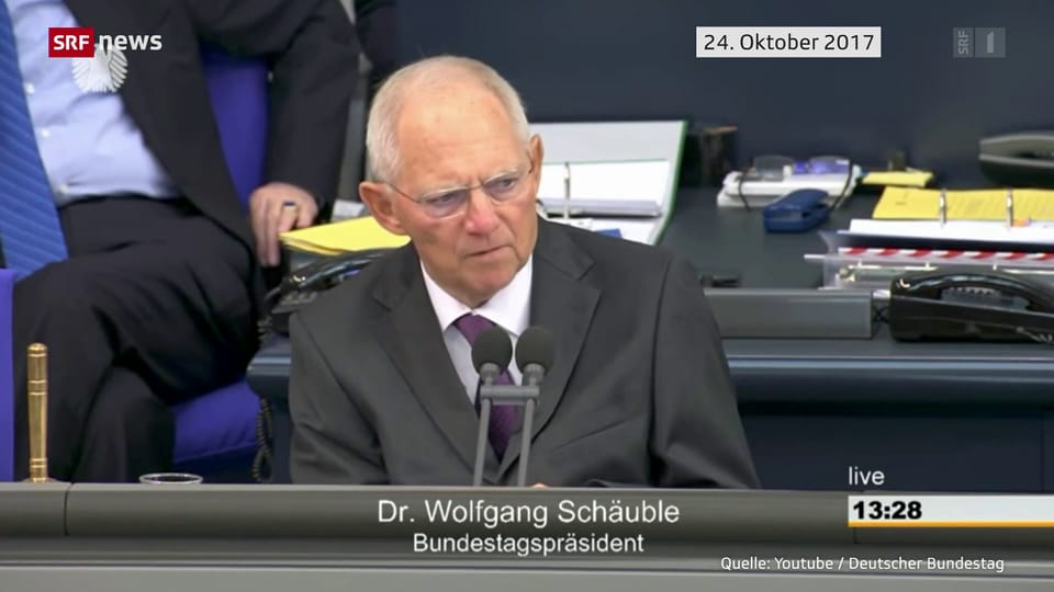 Archiv: Rückblick auf das Schaffen von Wolfgang Schäuble