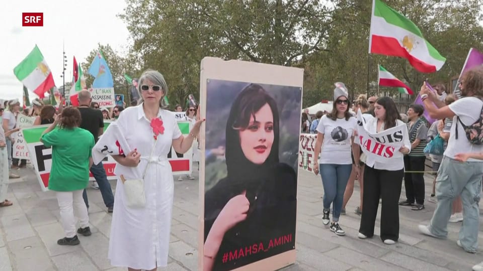 Kundgebungen am ersten Todestag von Mahsa Amini