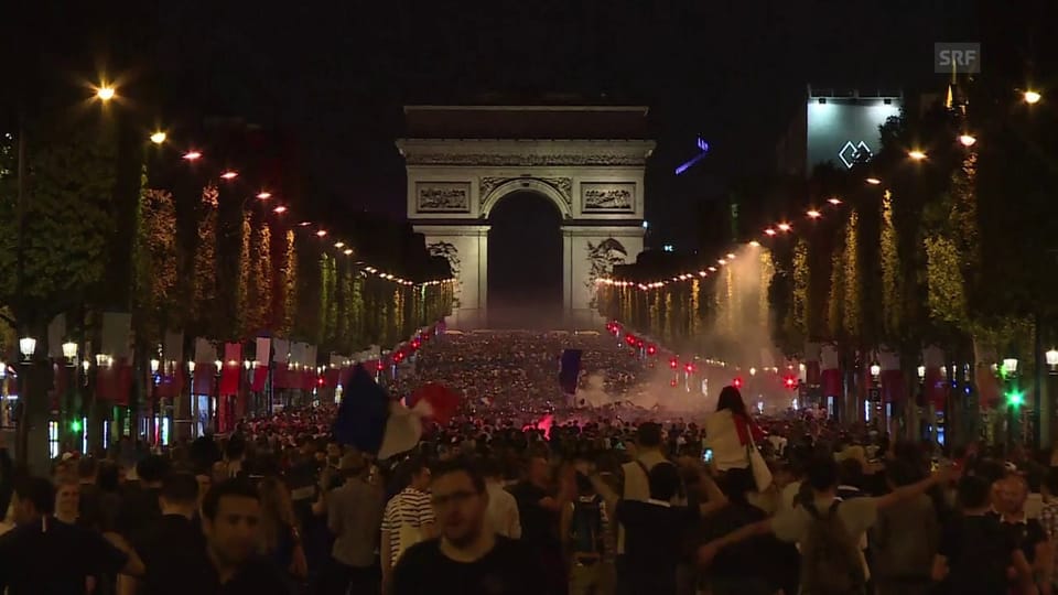 Frankreich feiert den Final-Einzug