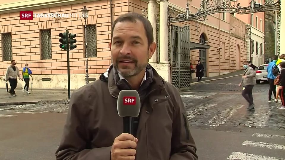 Korrespondent Philipp Zahn zum Covidfall im Vatikan