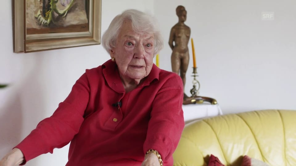 Hedy Langendorfs Angehörigen ist es nicht wohl dabei, dass die Seniorin alleine zu Hause ist.