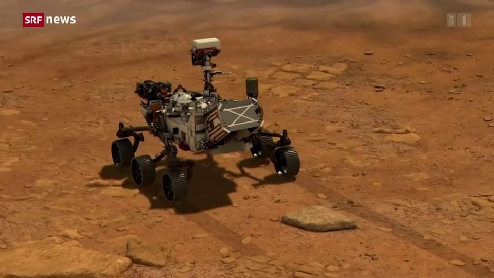 Aus dem Archiv: Im Februar 2021 ist der Rover der Nasa auf dem Mars gelandet