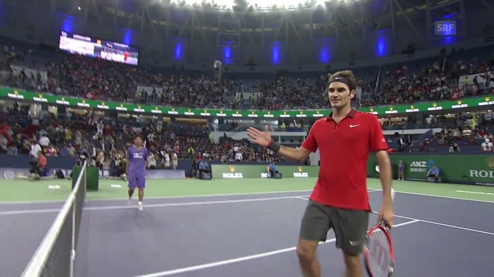 Highlights Federer - Bautista-Agut