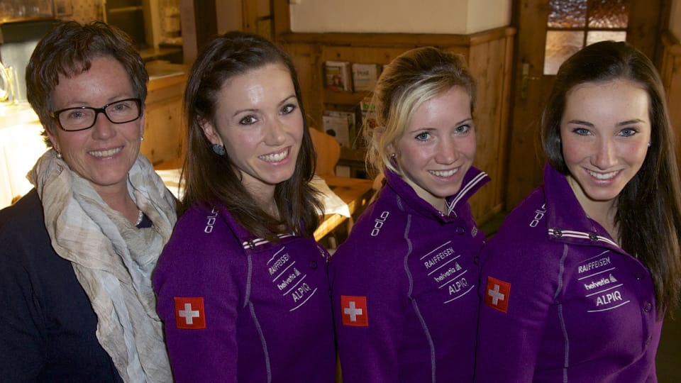 Mutter und Töchter Gasparin: Eine Biathlon-Familie