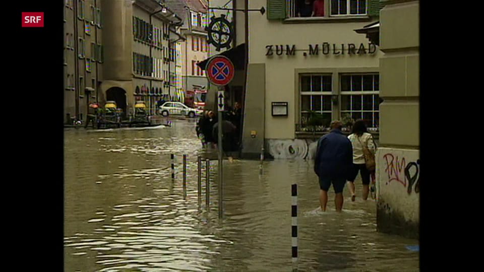 Eindrücke der Hochwasser 1999