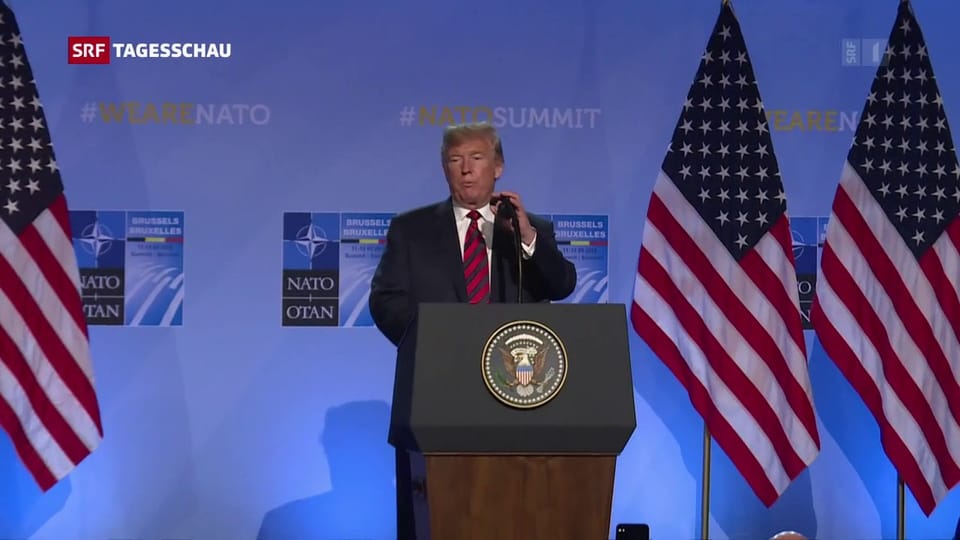 Trump bringt Nato-Gipfel an den Rand des Scheiterns