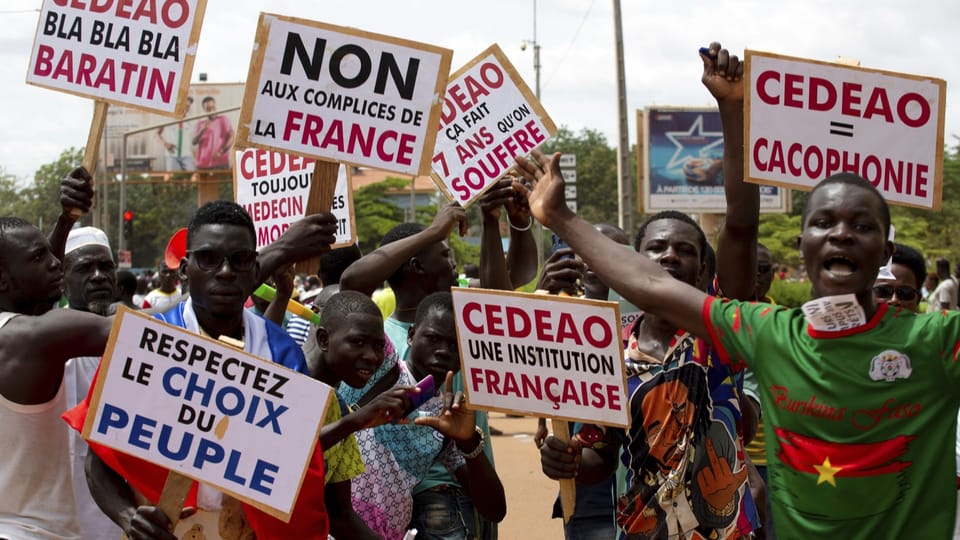 Das französische Militär ist in Burkina Faso nicht mehr erwünscht