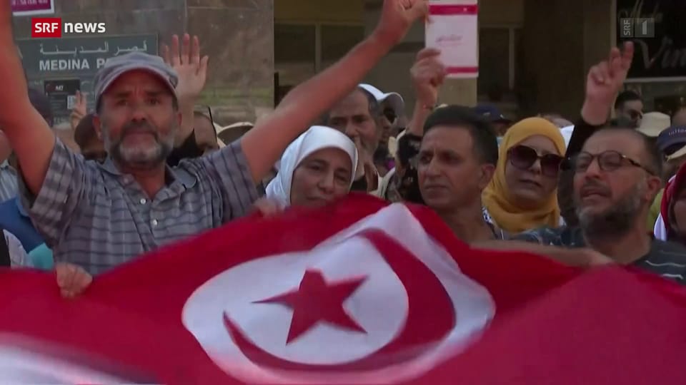 Proteste gegen Verfassungsreferendum in Tunesien