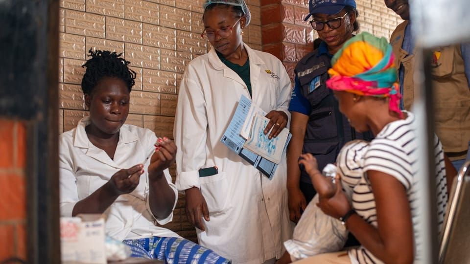 Premiere im Kampf gegen Malaria: Kamerun impft nun im grossen Stil