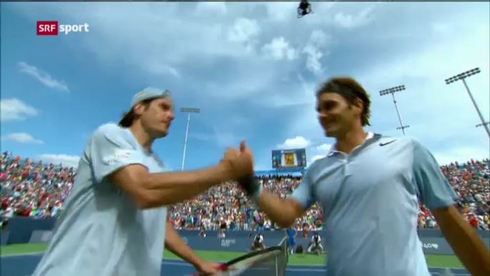 Zusammenfassung Federer - Haas («sportaktuell»)