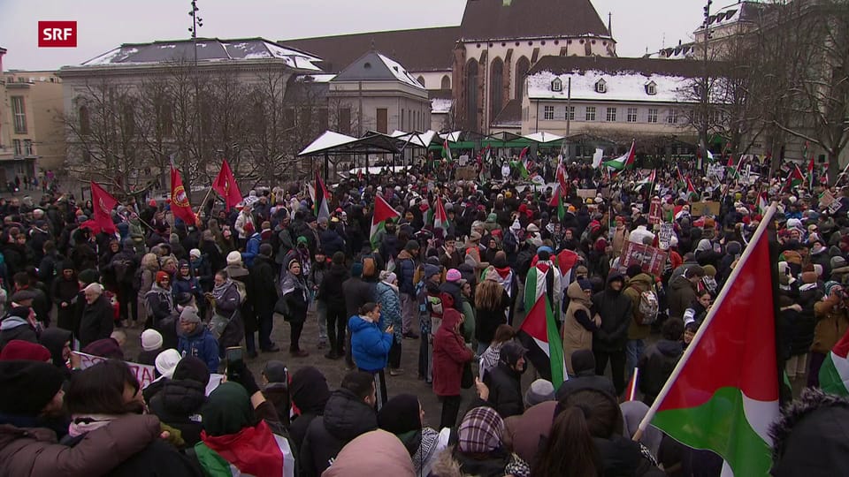 Pro-Palästina-Demo in Basel