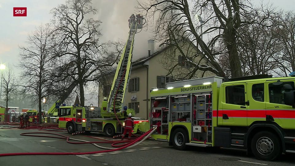 Um 5 Uhr ist der Brand im Kindergarten in Winterthur ausgebrochen