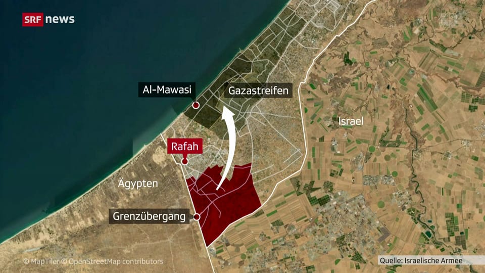 Israel ordnet Räumung weiterer Gebiete von Rafah an