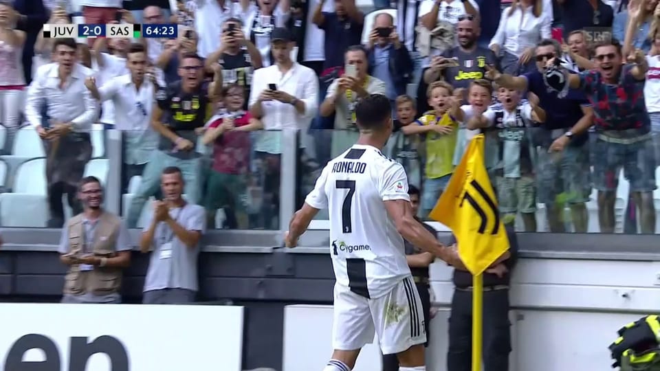 Ronaldos erste beiden Serie-A-Treffer