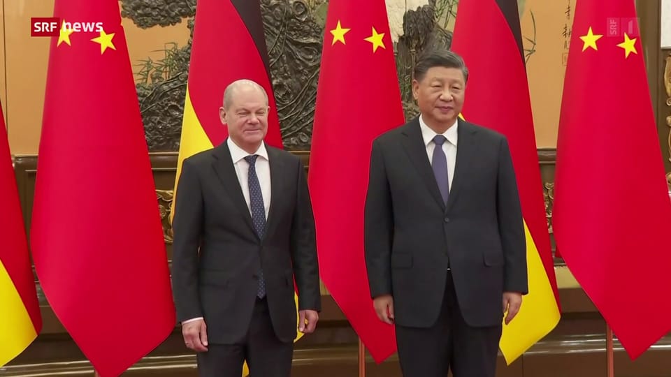 China-Besuch: Bundeskanzler Olaf Scholz erntet Kritik