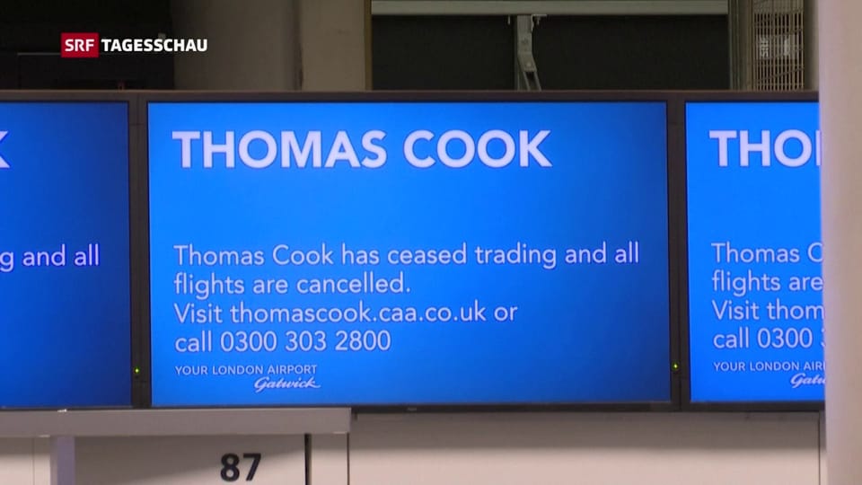 Reisekonzern Thomas Cook in Konkurs