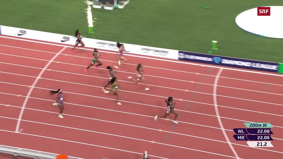 Archiv: Kambundji absolviert die 200 m in Suzhou in 23,21 Sekunden