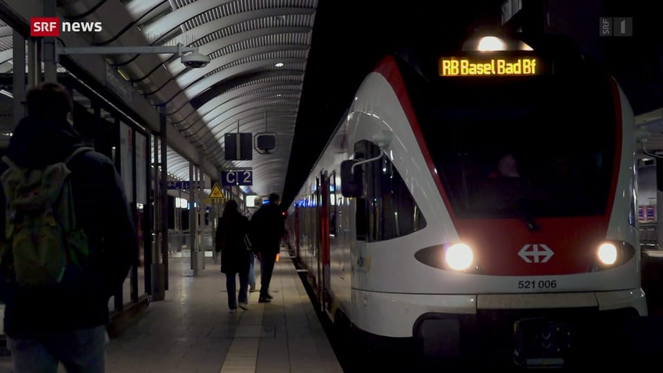 Archiv: Bahnstreik Deutschland: SBB springt im Grenzverkehr ein