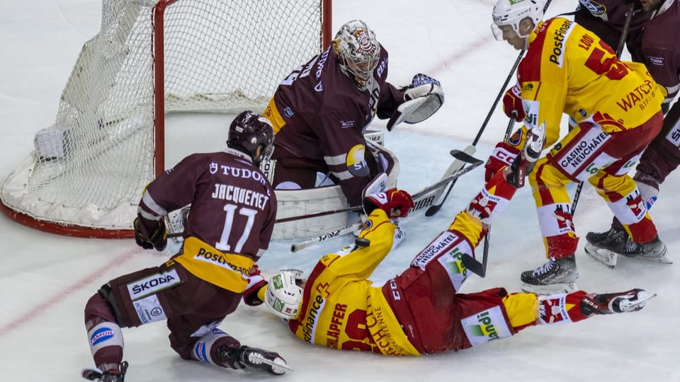 Und so kommt das Ganze daher Ein munteres Hin und Her Eishockey SRF