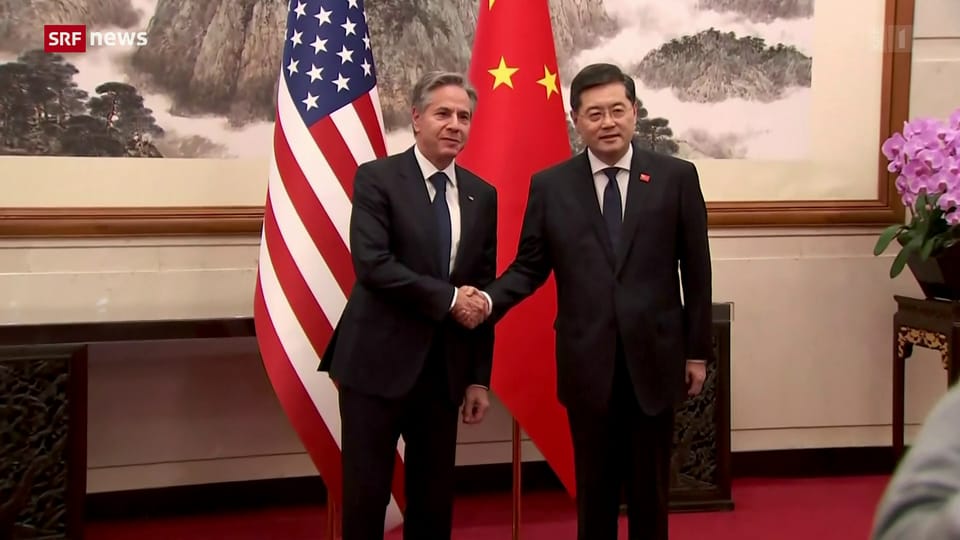 Archiv: US-Aussenminister Blinken reist nach China