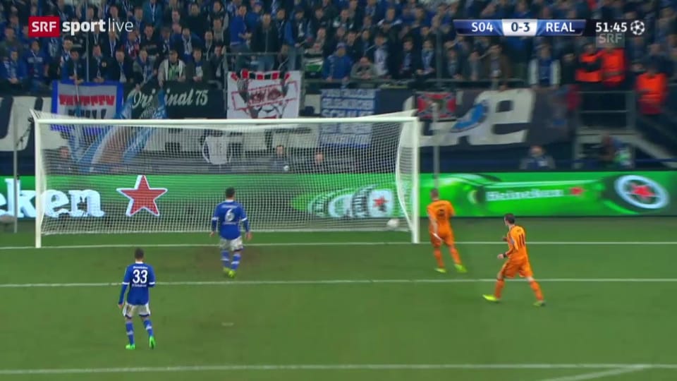CL 2014: Reals 6:1-Kantersieg bei Schalke 04