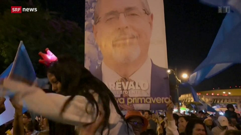 Guatemala wählt Bernardo Arévalo zum Präsidenten