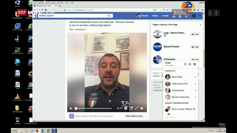 Rackete verklagt Salvini
