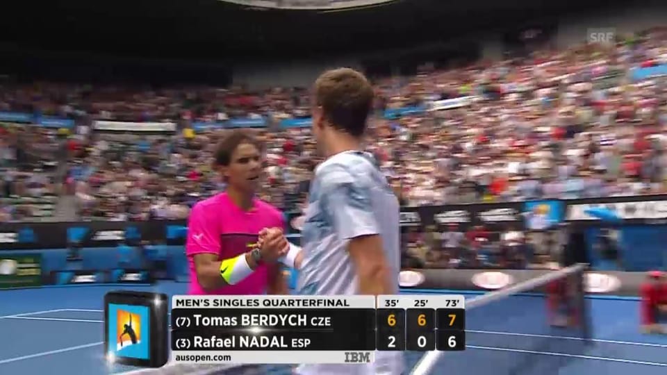 Highlights Berdych-Nadal
