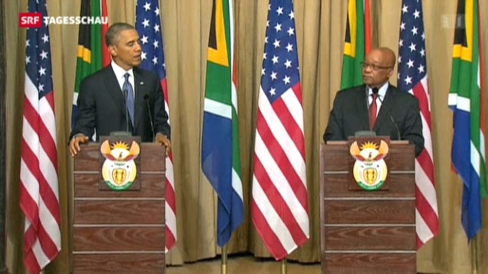 Obama auf Südafrika-Besuch