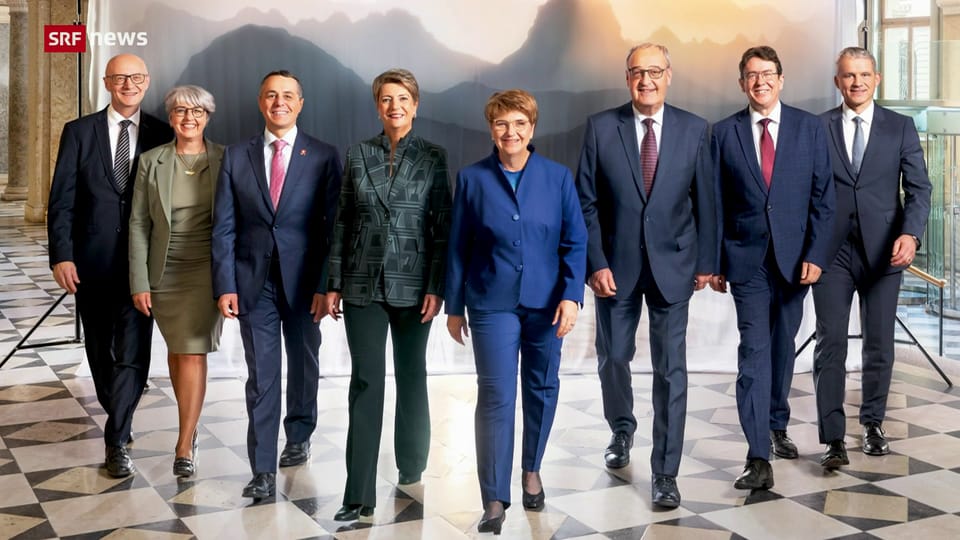 WEF 2024: Sechs Bundesratsmitglieder nehmen teil