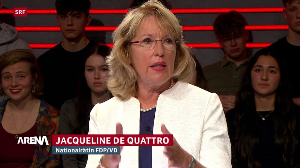FDP-Nationalrätin Jacqueline de Quattro: «Ich will nicht den Terror mitfinanzieren»
