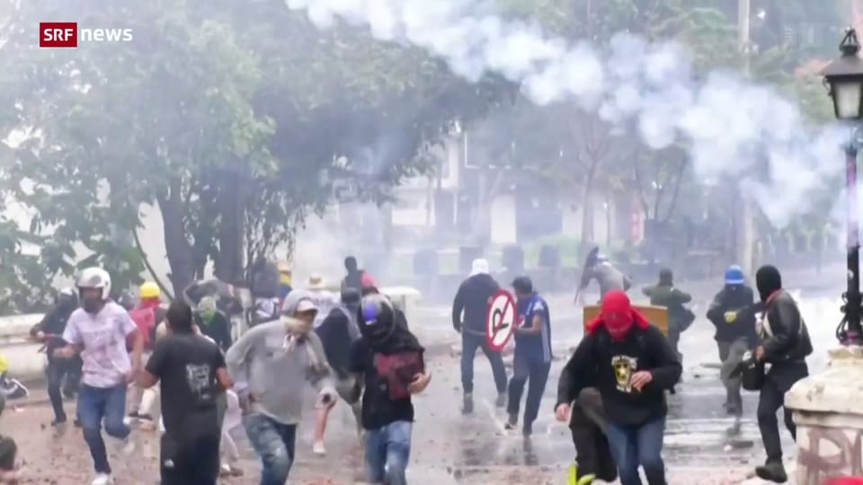 Aus dem Archiv: Tote bei Demonstrationen in Kolumbien