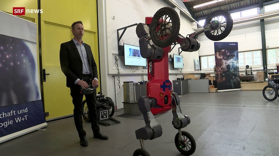 Schweizer Armee testet Drohnen und Roboter für Verteidigung