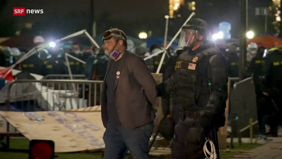 Polizei räumt Uni-Protestcamp in Los Angeles