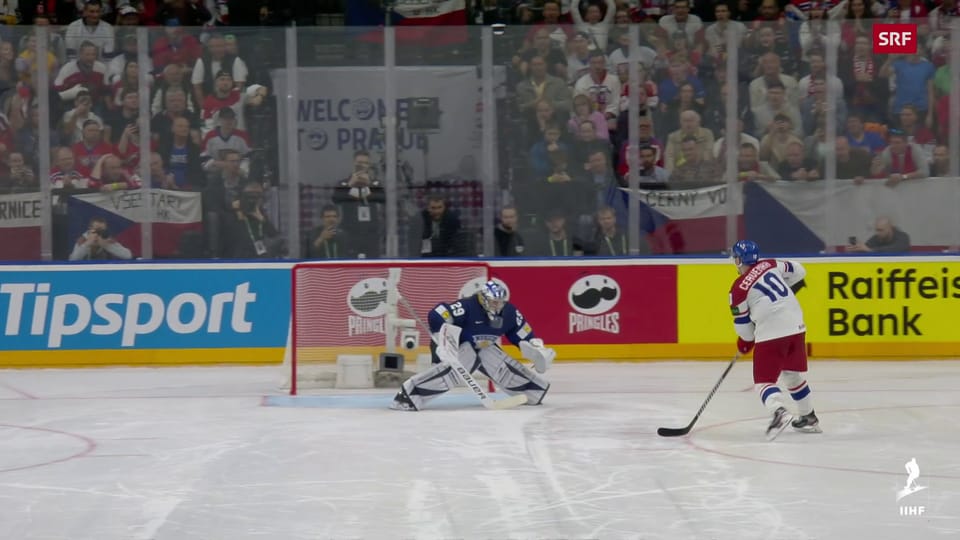 Tschechien bodigt Finnland im Penaltyschiessen