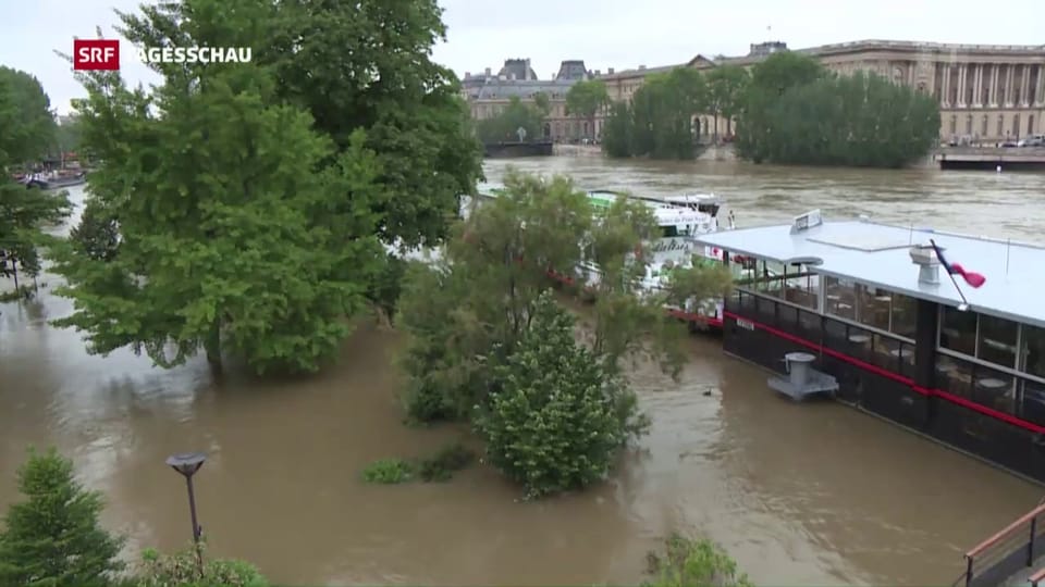 Tote bei Überschwemmungen in Frankreich