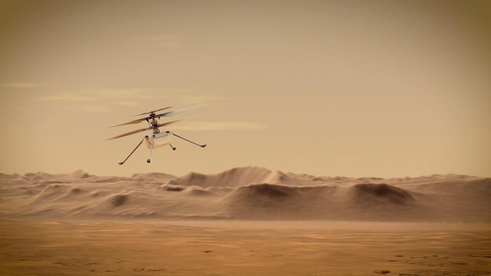 Nasa-Helikopter Ingenuity fliegt nicht mehr