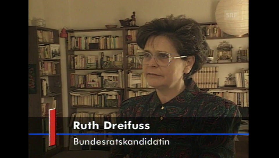 Tagesschau Porträt Der Bundesrats Kandidatin Ruth Dreifuss Play Srf