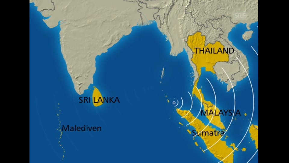Seebeben in Asien: So berichtete die Tagesschau am Tag des Unglücks