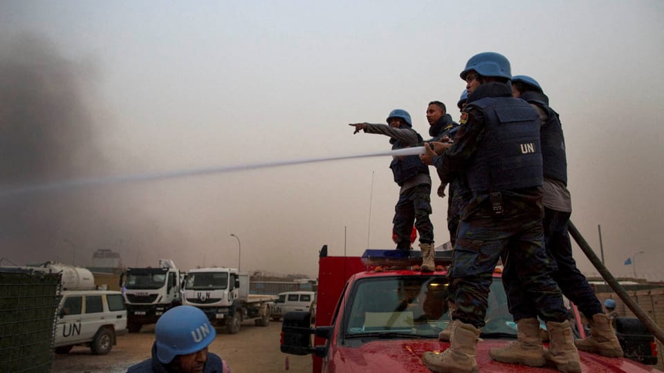 Die UNO zieht die Blauhelme aus Mali ab