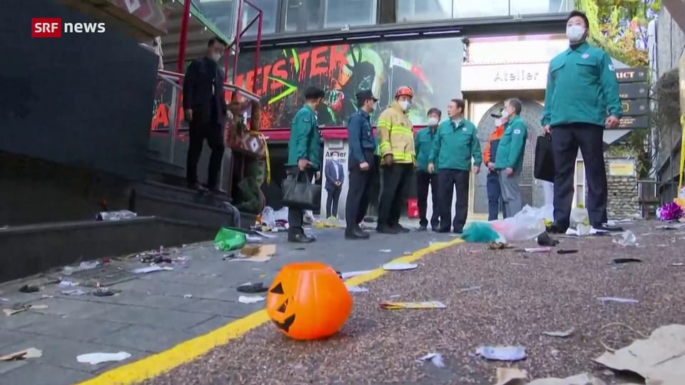 Archiv: Halloween-Feierlichkeiten in Seoul enden in einer Katastrophe