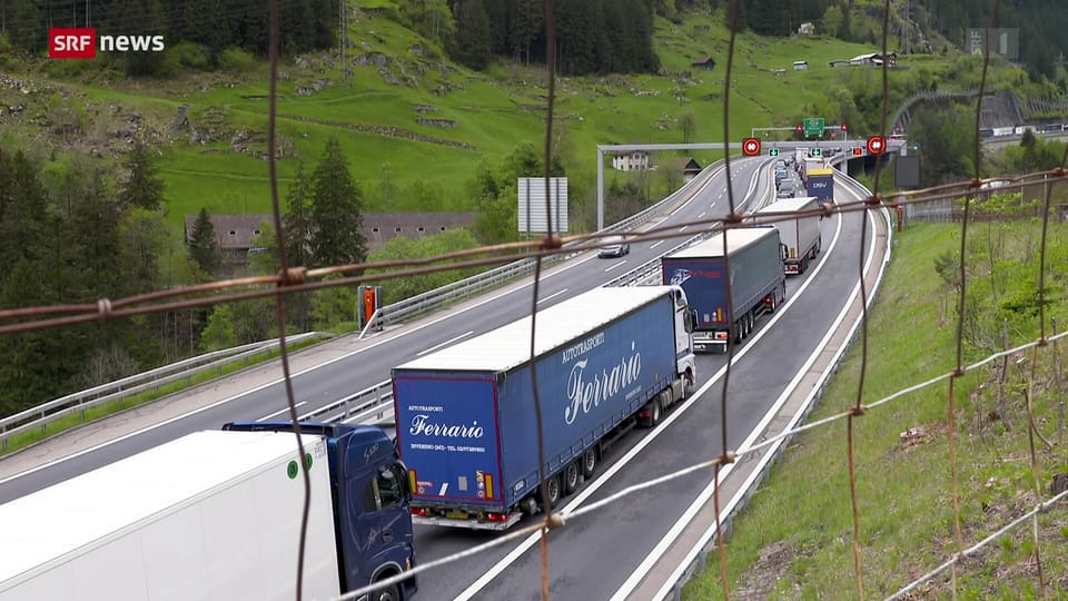 Archiv: Bundesrat will Dosiersystem am Gotthard verbessern