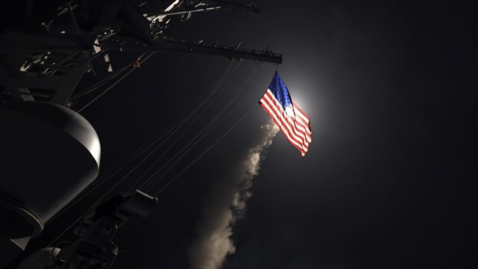 USA bombardieren Ziele in Syrien