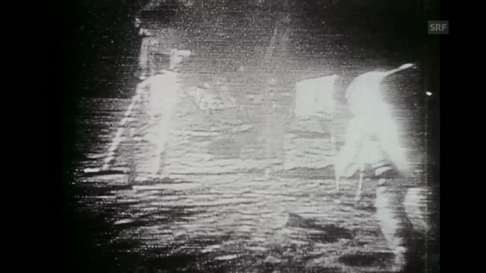 Mondlandung (aus «Tagesschau Jahresrückblick», 30.12.1969)